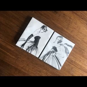 Black and white Fashion painting